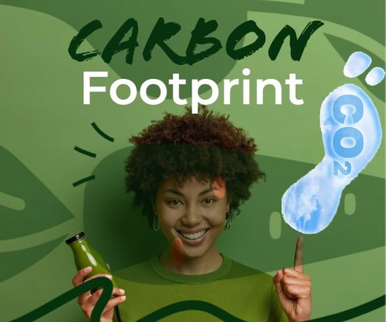 carbon footprint poster transparent